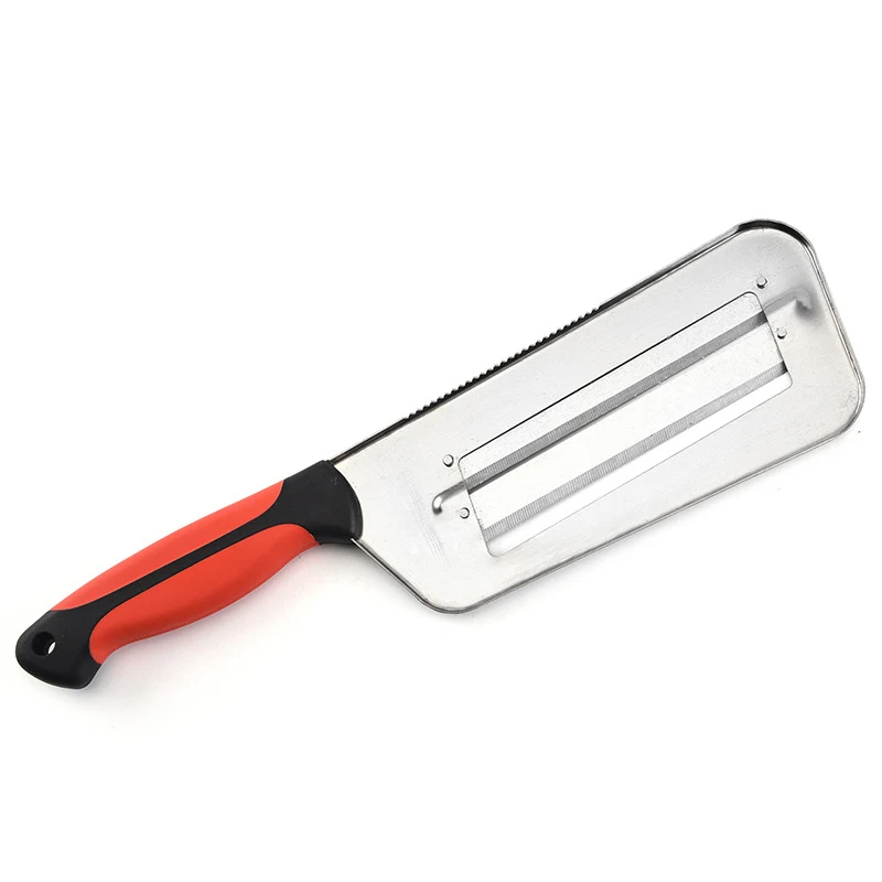 Stainless Steel Multi-Purpose Vegetable Cutter Creative Household Grater Kitchen Fruit Peeler Double-Knife Hand-Held Slicer
Stainless Steel Multi-Purpose Vegetable Cutter Creative Household Grater Kitchen Fruit Peeler Double-Knife Hand-Held Slicer