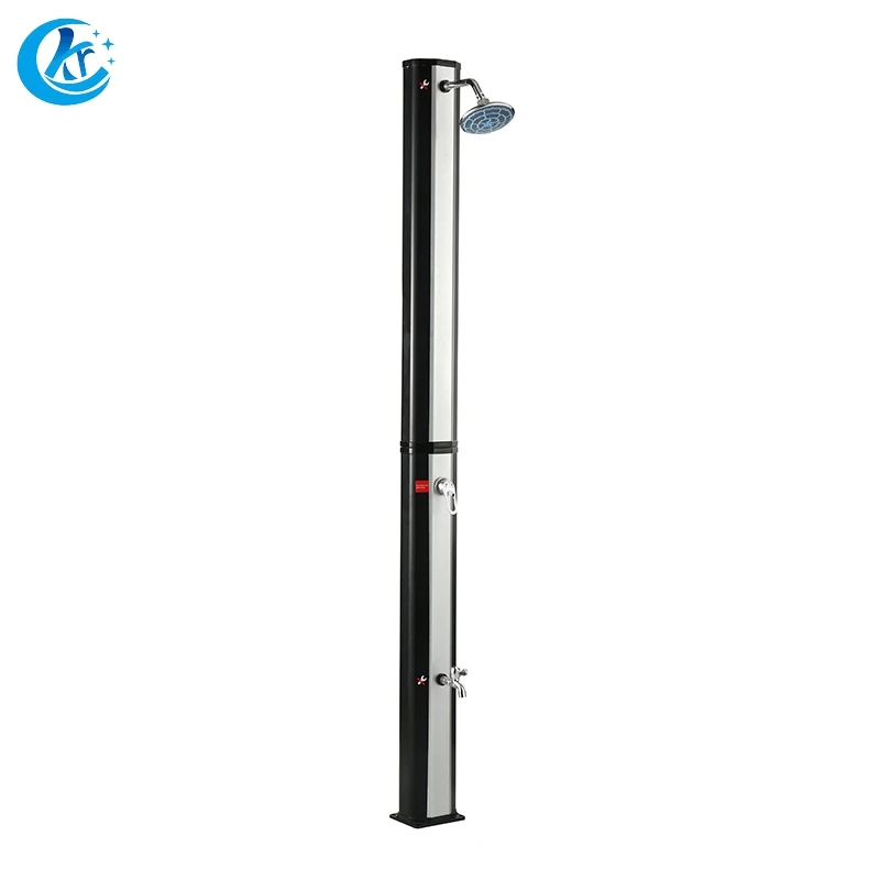 35L New Style Outdoor Swimming Pool Garden Solar Shower Via Standard Garden Hose (adapter Included) Black+silver Approx. 9 Kg
35L New Style Outdoor Swimming Pool Garden Solar Shower Via Standard Garden Hose (adapter Included) Black+silver Approx. 9 Kg