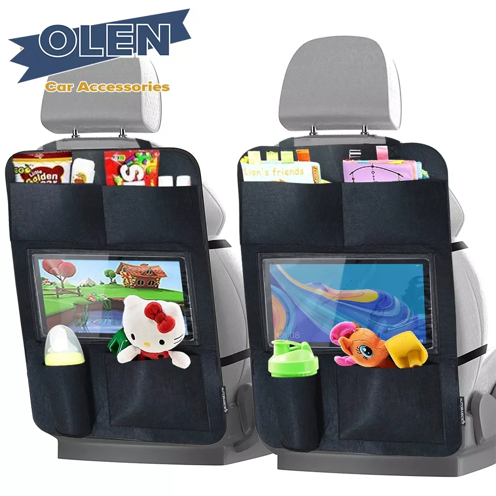Car Backseat Organizer with Touch Screen Tablet Holder Storage Kick Pad Cover Car Rear Seat Back Protectors for Trip Kids Travel
Car Backseat Organizer with Touch Screen Tablet Holder Storage Kick Pad Cover Car Rear Seat Back Protectors for Trip Kids Travel