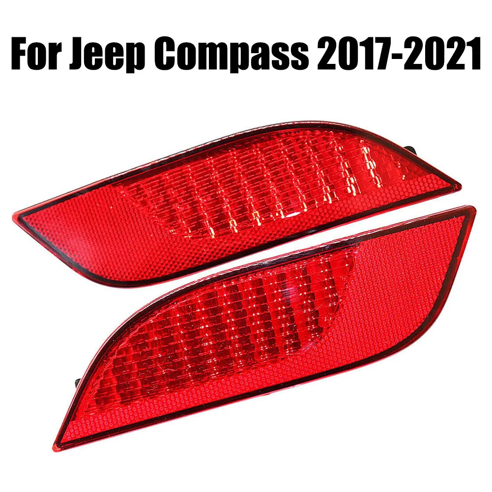 2pcs Car Rear Bumper Reflector Light Left & Right For Jeep Compass 2017-2021 55112679AA , 55112678AA Reflective Light Bar
2pcs Car Rear Bumper Reflector Light Left & Right For Jeep Compass 2017-2021 55112679AA , 55112678AA Reflective Light Bar