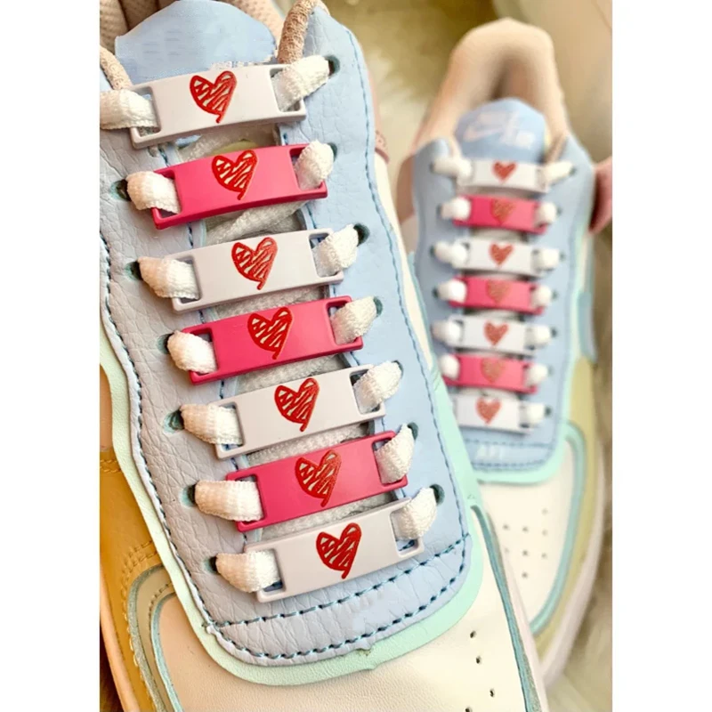 Luminous Shoe Lace Metal Buckle AF1 Heart Love Decorations Shoelaces Buckles DIY Sneaker Shoe Laces Lock Accesories New 1Pair
Luminous Shoe Lace Metal Buckle AF1 Heart Love Decorations Shoelaces Buckles DIY Sneaker Shoe Laces Lock Accesories New 1Pair