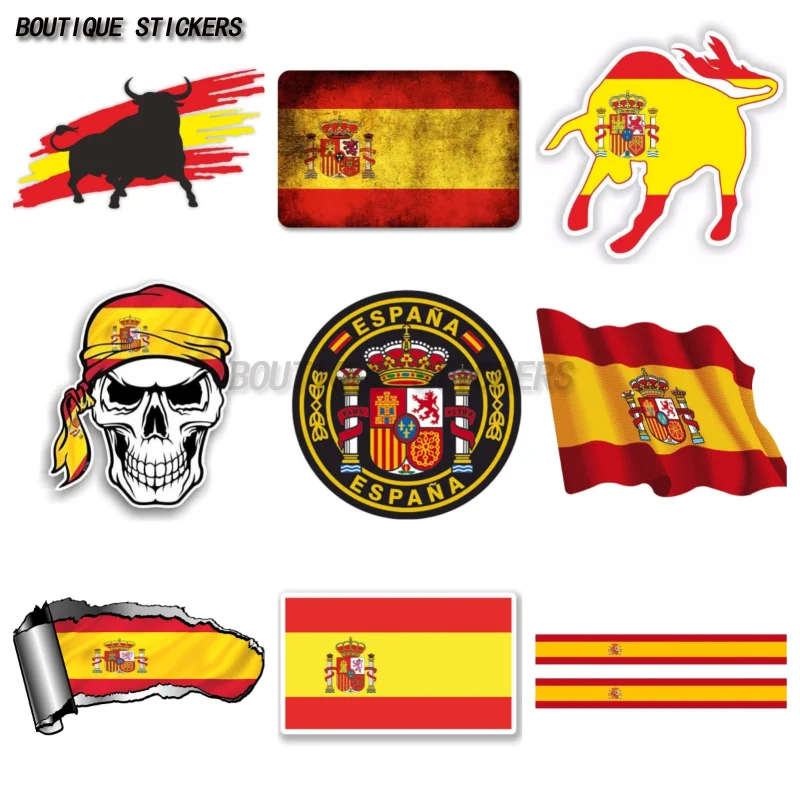 STICKY Bull Skull Sticker with Flag Badge Brand Sticker Spain Car Sticker Car Motorcycle Surfboard Laptop Trolley Case Decal
STICKY Bull Skull Sticker with Flag Badge Brand Sticker Spain Car Sticker Car Motorcycle Surfboard Laptop Trolley Case Decal