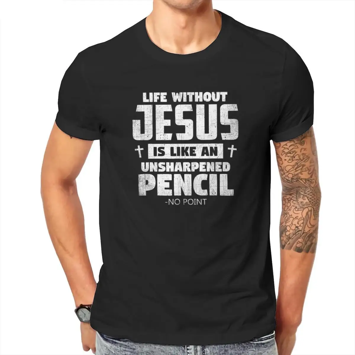 Wholesale Life Without Jesus Funny Christian Religious Unisex Super Soft T-Shirt Gothic Anime Aesthetic For Boy Tees 101677
Wholesale Life Without Jesus Funny Christian Religious Unisex Super Soft T-Shirt Gothic Anime Aesthetic For Boy Tees 101677