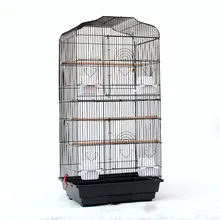 93x36x46cm DIY Portable Parrot Wire Cage Outdoor Luxury Large Bird Metal Nest Cockatoo Canary Parrot Macaw Birdcage