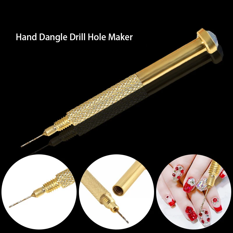 1Pc Hand Puncher Drill Hole Maker Dotting Pen Manual Puncher Pen Nail Art Golden Dangle Piercing Drill Dotting Manicure Tool
1Pc Hand Puncher Drill Hole Maker Dotting Pen Manual Puncher Pen Nail Art Golden Dangle Piercing Drill Dotting Manicure Tool