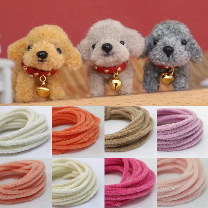 6mm 1.2m Wool Felt Twist Rod Wool Strip Plush Decoration Supplies Animal Pet Doll Diy Handmade Toy Jewelry Production
6mm 1.2m Wool Felt Twist Rod Wool Strip Plush Decoration Supplies Animal Pet Doll Diy Handmade Toy Jewelry Production