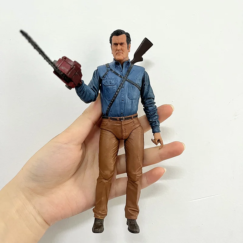 Фигурка NECA The Evil Dead Ash оригинальная, движущаяся игрушка, кукла персонажа фильма, подарок на день рождения, книжная полка, украшение
Фигурка NECA The Evil Dead Ash оригинальная, движущаяся игрушка, кукла персонажа фильма, подарок на день рождения, книжная полка, украшение