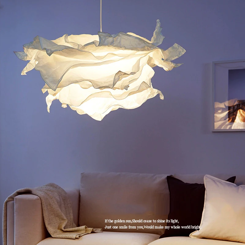 Creative Handmade DIY Pendant Lamps for Restaurant Cloth Shop Lighting White Paper Hanging Light for Ceiling Luminaire E27
Creative Handmade DIY Pendant Lamps for Restaurant Cloth Shop Lighting White Paper Hanging Light for Ceiling Luminaire E27