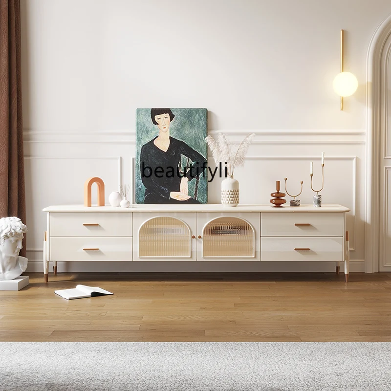 yj Light Luxury TV Cabinet and Tea Table Combination French Retro Century Simple TV Cabinet
yj Light Luxury TV Cabinet and Tea Table Combination French Retro Century Simple TV Cabinet