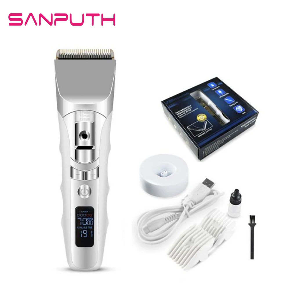 Electric Hair Clipper Multifunctional Trimmer For Men Professional Rechargeable Hair Trimmer For Barber Men's Razor Hair Cutti
Electric Hair Clipper Multifunctional Trimmer For Men Professional Rechargeable Hair Trimmer For Barber Men's Razor Hair Cutti
