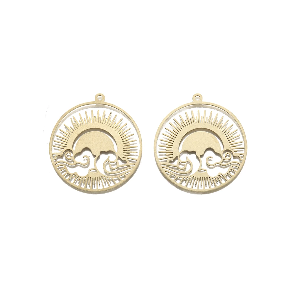 4Pcs Raw Brass Cloud Sun Circle Earring Charms,Laser Cut Celestial Pendant for Diy Earrings Necklace Bracelet Jewelry Making
4Pcs Raw Brass Cloud Sun Circle Earring Charms,Laser Cut Celestial Pendant for Diy Earrings Necklace Bracelet Jewelry Making