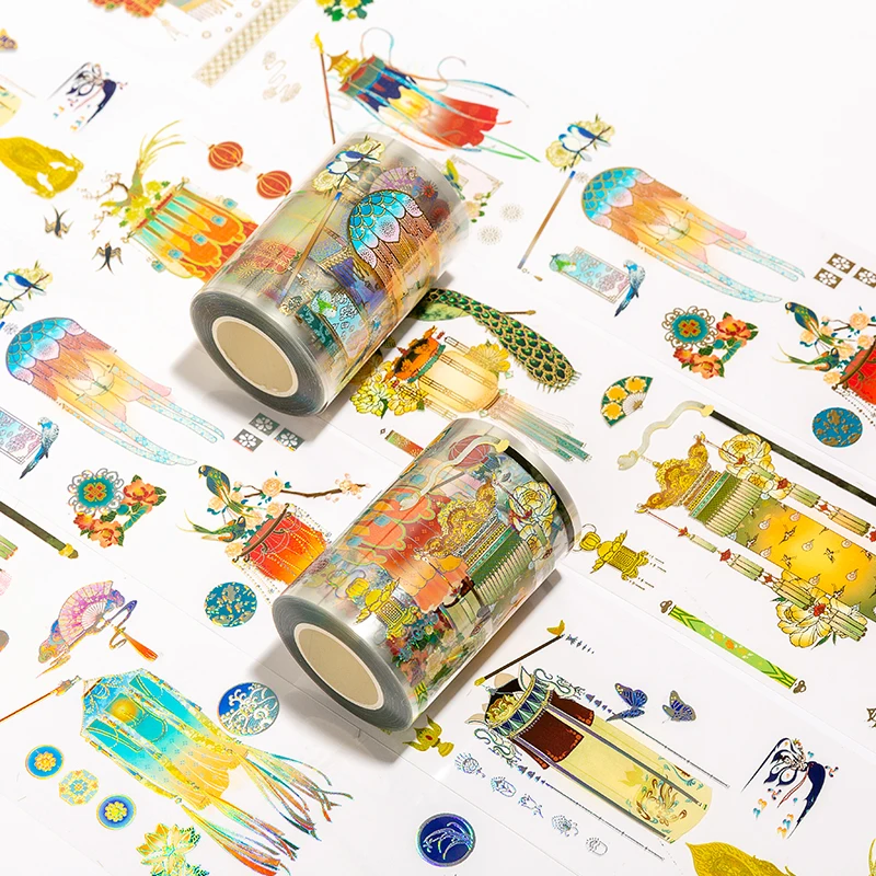 1 петля 100 см китайские старинные лампы Золотая блестящая лента для домашних животных 
1 петля 100 см китайские старинные лампы Золотая блестящая лента для домашних животных