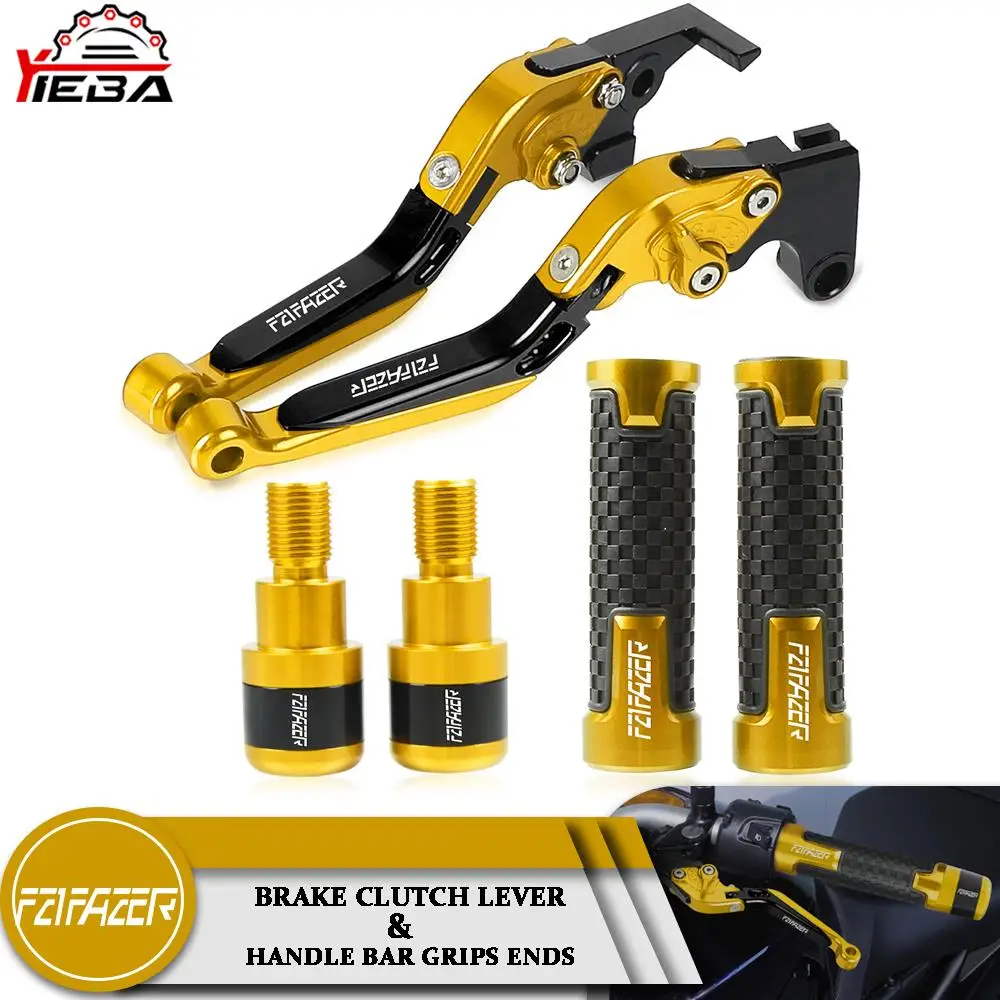 

For Yamaha FZ1FAZER FZ1 FAZER FZ-1 2001-2005 2002 2003 Motorcycle Clutch Brake Levers Protector Handlebar Grips Handle Bar Ends