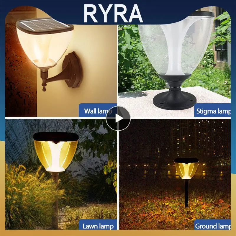 Solar Led Lights Outdoor Waterproof Lawn Lamps Pathway Landscape Smart Lighting Yard Patio Garden Decoration LED Wall Light
Solar Led Lights Outdoor Waterproof Lawn Lamps Pathway Landscape Smart Lighting Yard Patio Garden Decoration LED Wall Light