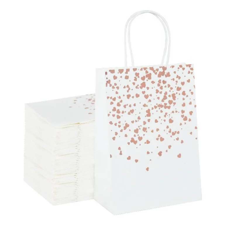18Pcs Paper Bags White Gift Packaging Bag for Guests Wedding Party Kids Birthday Chocolate Decor Christmas Holiday Gift Bag
18Pcs Paper Bags White Gift Packaging Bag for Guests Wedding Party Kids Birthday Chocolate Decor Christmas Holiday Gift Bag