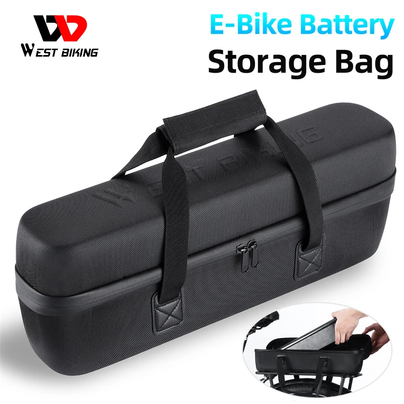 WEST BIKING Large Capacity E-Bike Waterproof Battery Storage Bag Travel Suitcase Electric Bicycle Battery Case Ebike Accessories
WEST BIKING Large Capacity E-Bike Waterproof Battery Storage Bag Travel Suitcase Electric Bicycle Battery Case Ebike Accessories
