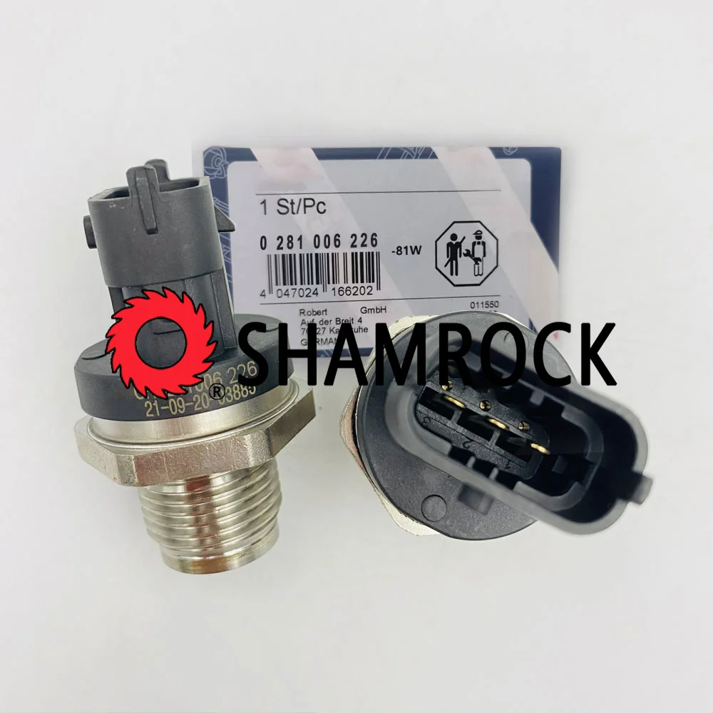 Original Fuel Rail Pressure Sensor OEM 0281006226/0 281 006 226/5801474160 for NEW HHOLLAND T4 T5
Original Fuel Rail Pressure Sensor OEM 0281006226/0 281 006 226/5801474160 for NEW HHOLLAND T4 T5