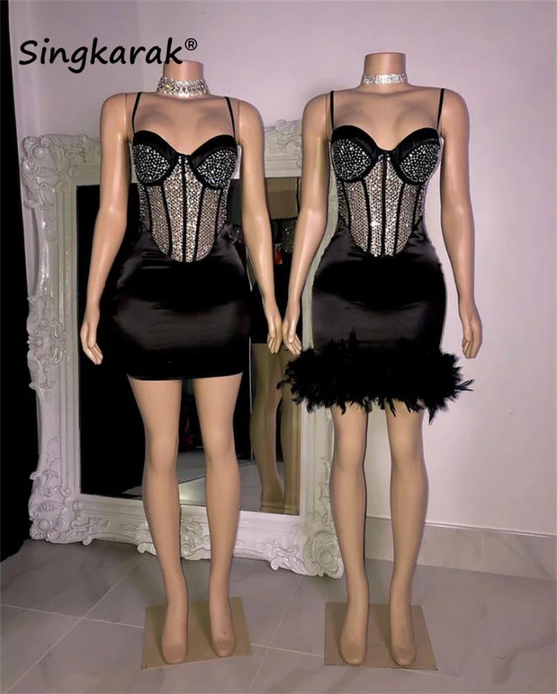 Sexy Beaded Short Prom Dress Sleeveless Birthday Party Dress Mini Cocktail Homecoming Gowns Vestidos De Fiesta
Sexy Beaded Short Prom Dress Sleeveless Birthday Party Dress Mini Cocktail Homecoming Gowns Vestidos De Fiesta