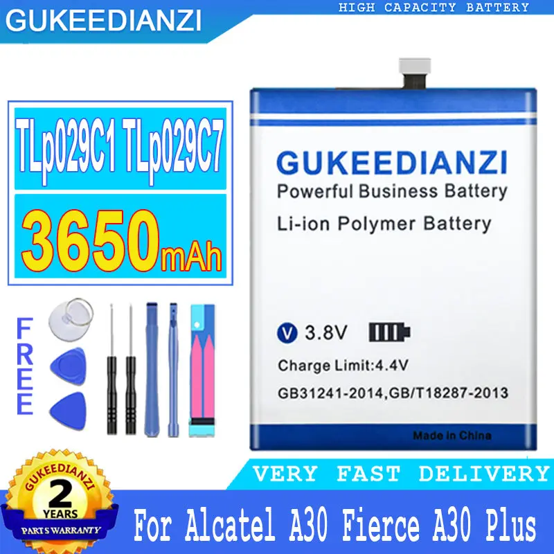 Bateria 3650mAh High Capacity Battery For Alcatel 3C TD-LTE OT 5026D 5026J 5606 5049Z 5049W 5049S/A30 Fierce A30 Plus wallet
Bateria 3650mAh High Capacity Battery For Alcatel 3C TD-LTE OT 5026D 5026J 5606 5049Z 5049W 5049S/A30 Fierce A30 Plus wallet