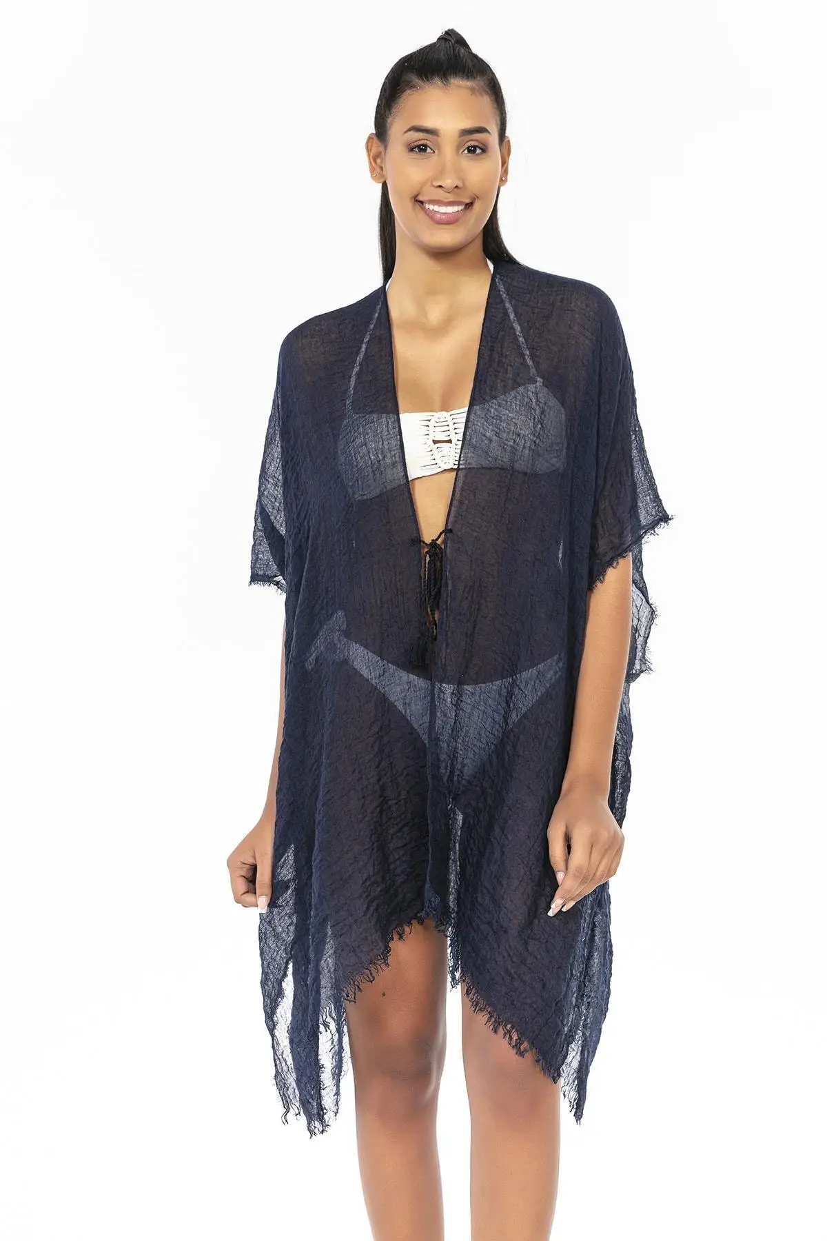 Women's Pareo Navy Blue Swimwear Cover Up Dress Sexy Tunic Suit Beachwear Female Beach Bikini Cover Loose Mini Dress
Women's Pareo Navy Blue Swimwear Cover Up Dress Sexy Tunic Suit Beachwear Female Beach Bikini Cover Loose Mini Dress