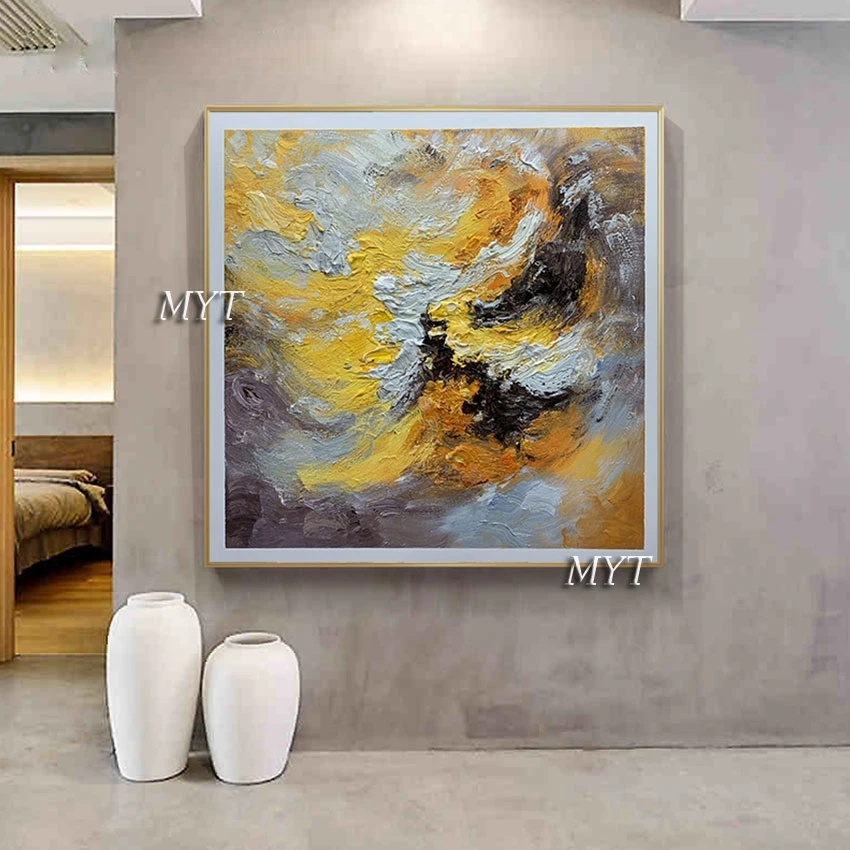 Framless Heavy Texture Thick Acrylic Canvas Art Hand Painted Palette Knife Decoration Abstract Oil Painting Home Artwork
Framless Heavy Texture Thick Acrylic Canvas Art Hand Painted Palette Knife Decoration Abstract Oil Painting Home Artwork