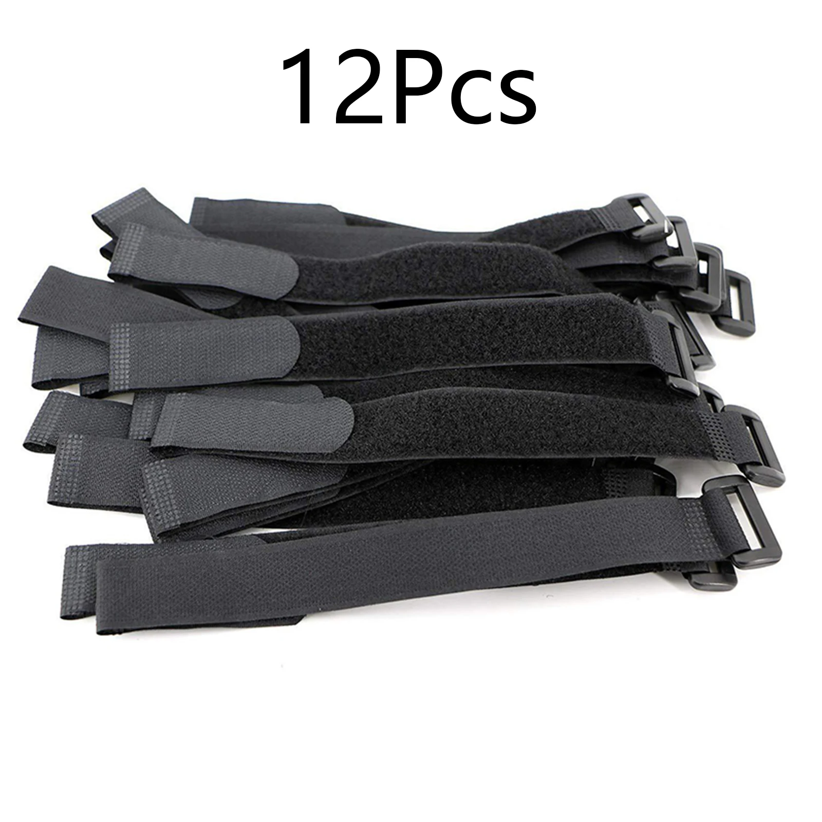Strapping Cable Ties With Buckle Band Luggage Strap 12pc Hair Belt Buckle Reverse Buckle Velcro Strap Tie Black Nylon Multi-spec
Strapping Cable Ties With Buckle Band Luggage Strap 12pc Hair Belt Buckle Reverse Buckle Velcro Strap Tie Black Nylon Multi-spec