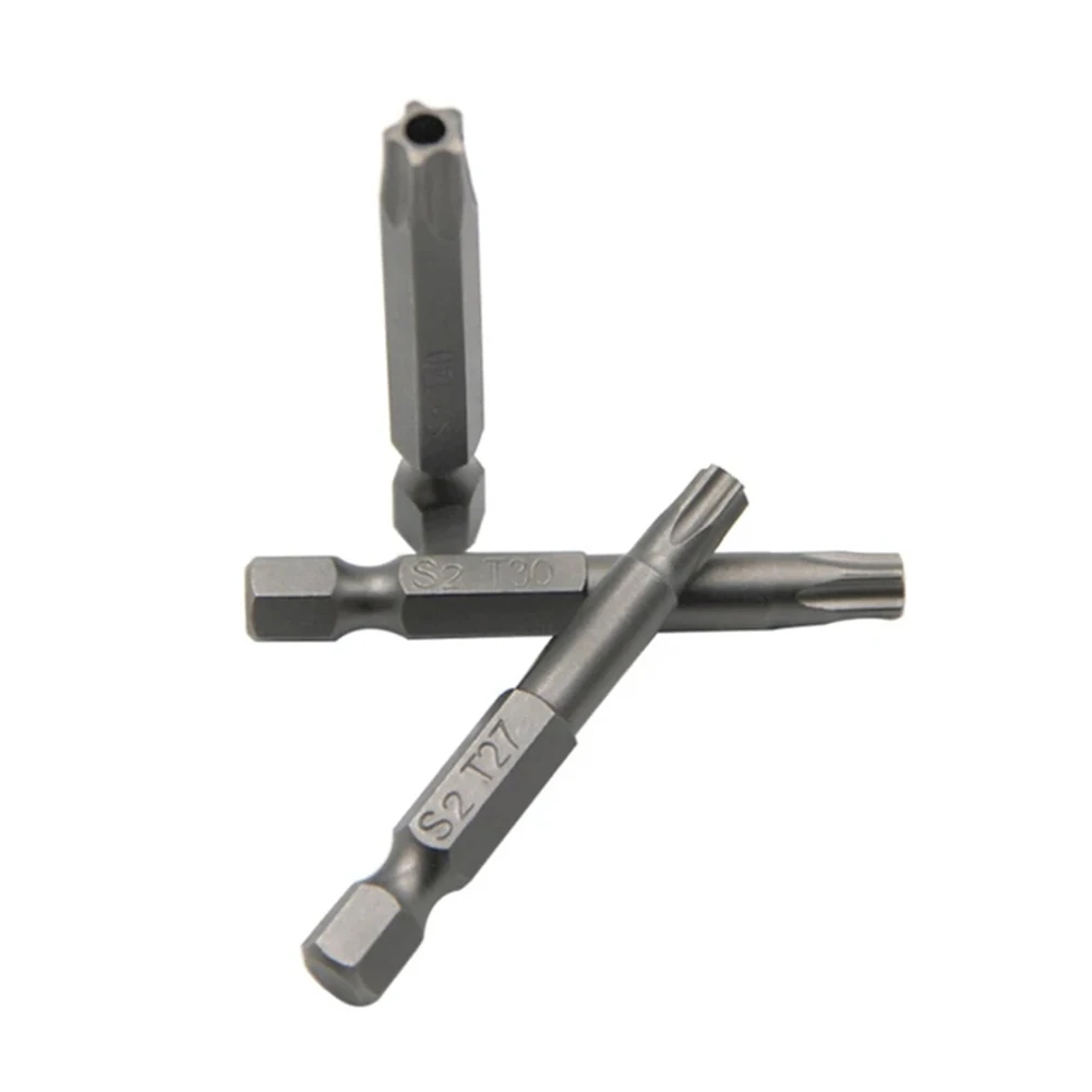 Screwdriver Bit Magnetic Torx Screwdriver Bits Set 1/4 Hex Shank Five-Point Alloy Steel Hand Repair Tools T10-T40 50mm
Screwdriver Bit Magnetic Torx Screwdriver Bits Set 1/4 Hex Shank Five-Point Alloy Steel Hand Repair Tools T10-T40 50mm