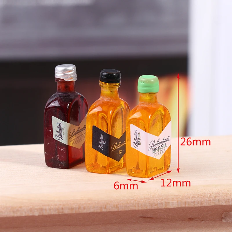 1Pcs 1/12 Dollhouse Miniature Accessories Mini Resin Whisky Bottle Wine Glass Simulation Goblet Model Toys for Doll House Decor
1Pcs 1/12 Dollhouse Miniature Accessories Mini Resin Whisky Bottle Wine Glass Simulation Goblet Model Toys for Doll House Decor