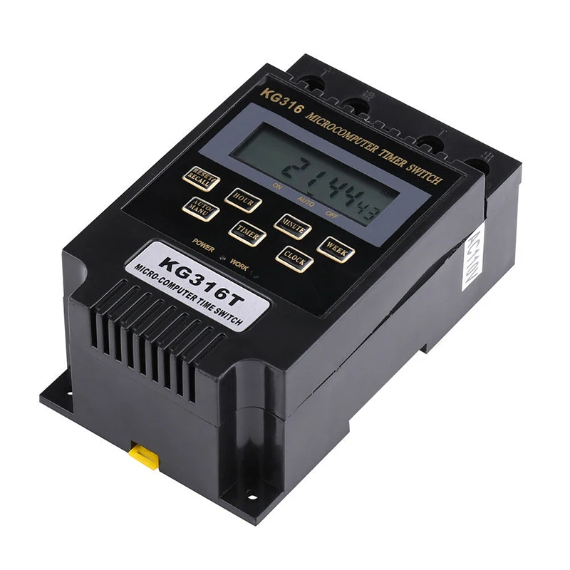 Street Light Controller Timing On Off Switch Timer 180V-240V Automatic Electrical Kg316t Monitor Outdoor Outlet Power Convenient
Street Light Controller Timing On Off Switch Timer 180V-240V Automatic Electrical Kg316t Monitor Outdoor Outlet Power Convenient