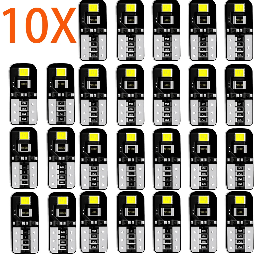 Светодиодная лампа Canbus 12 В T10 W5W, стеклянные COB лампы для внутреннего купола, сигнала поворота, чтения двери багажника, Освещение номерного зн...
Светодиодная лампа Canbus 12 В T10 W5W, стеклянные COB лампы для внутреннего купола, сигнала поворота, чтения двери багажника, Освещение номерного зн...