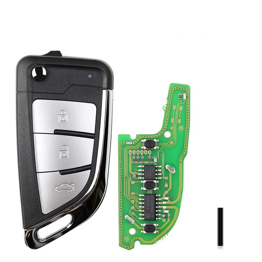 5 шт./лот Xhorse VVDI2 XKKF21EN VVDI нож 2 стиля (Flip-3BTN) для VVDI ключевой инструмент
5 шт./лот Xhorse VVDI2 XKKF21EN VVDI нож 2 стиля (Flip-3BTN) для VVDI ключевой инструмент