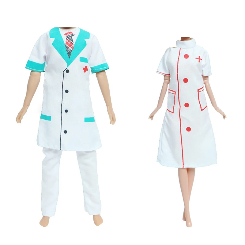 30cm Doll Clothes Handmade Doctor Nurse Suit Outfit For 1/6 Dolls Accessories Dollhouse Kid Toy Professional Suit Man Male Cloth 
30cm Doll Clothes Handmade Doctor Nurse Suit Outfit For 1/6 Dolls Accessories Dollhouse Kid Toy Professional Suit Man Male Cloth