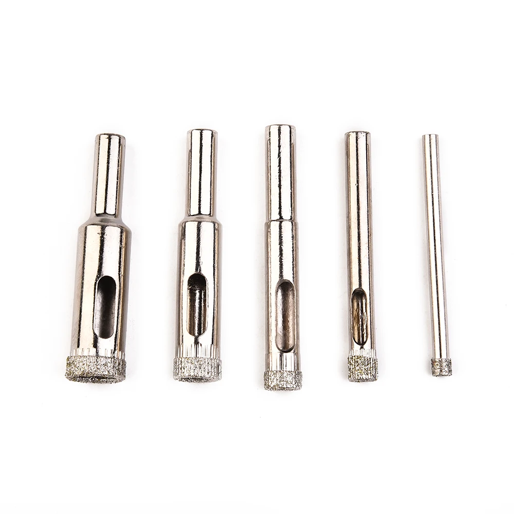 5pcs/set 4-12mm Hole Saw Drill Bits Electroplated Emery For Drill Hole Glass Tiles Marble Granite Ceramic Power Tool Accessories
5pcs/set 4-12mm Hole Saw Drill Bits Electroplated Emery For Drill Hole Glass Tiles Marble Granite Ceramic Power Tool Accessories