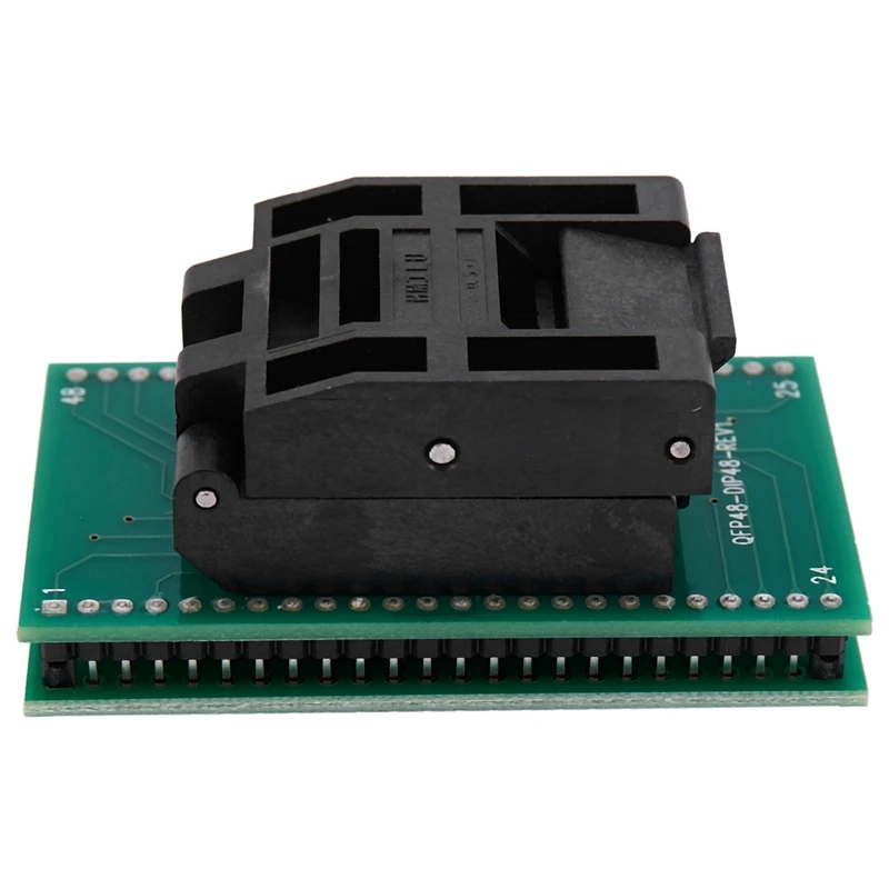 Tqfp48 Qfp48 To Dip48 0.5Mm Pitch Lqfp48 To Dip48 Programming Adapter Mcu Test Ic Socket Programmer Adapter Socket
Tqfp48 Qfp48 To Dip48 0.5Mm Pitch Lqfp48 To Dip48 Programming Adapter Mcu Test Ic Socket Programmer Adapter Socket