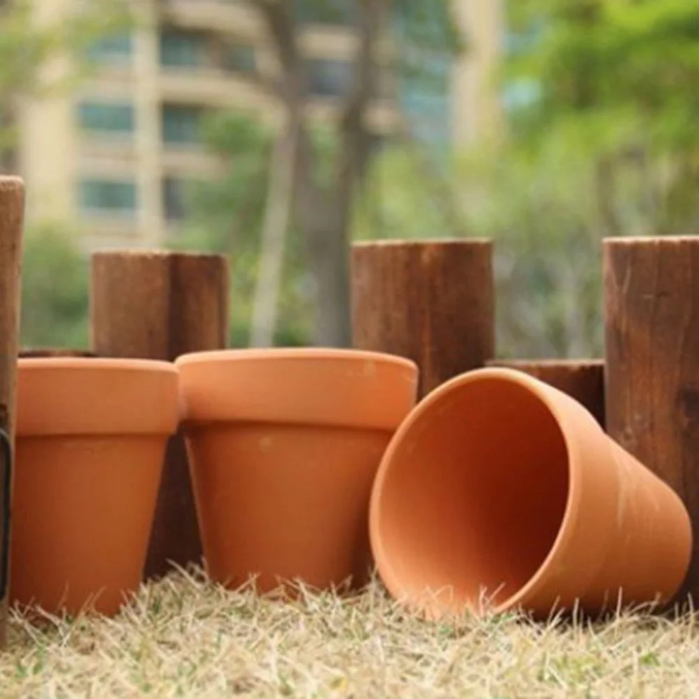 10pcs 3*3/4.5*4/ 5.5*5/6.5*6/8*8 Small Terracotta Clay Ceramic Pottery Cactus Flower Pots Succulent Nursery Plant Garden Tools
10pcs 3*3/4.5*4/ 5.5*5/6.5*6/8*8 Small Terracotta Clay Ceramic Pottery Cactus Flower Pots Succulent Nursery Plant Garden Tools