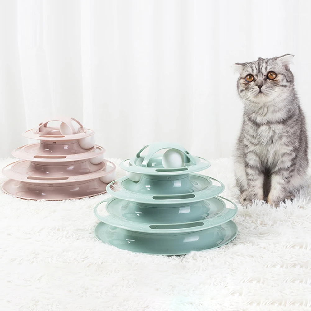 Tunnel Toys Ball Training Amusement Plate Kitten Toys Turntable Amusement Ball Training Play Plate Toys
Tunnel Toys Ball Training Amusement Plate Kitten Toys Turntable Amusement Ball Training Play Plate Toys