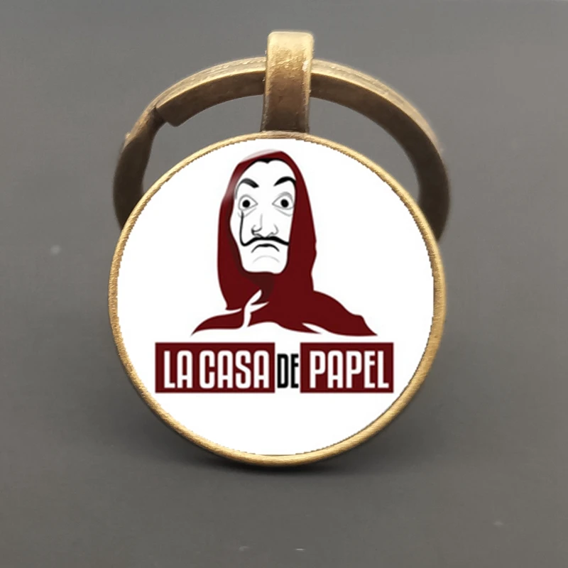 Новый La Casa De Papel брелок ювелирные изделия House of Paper деньги ограбления профессора