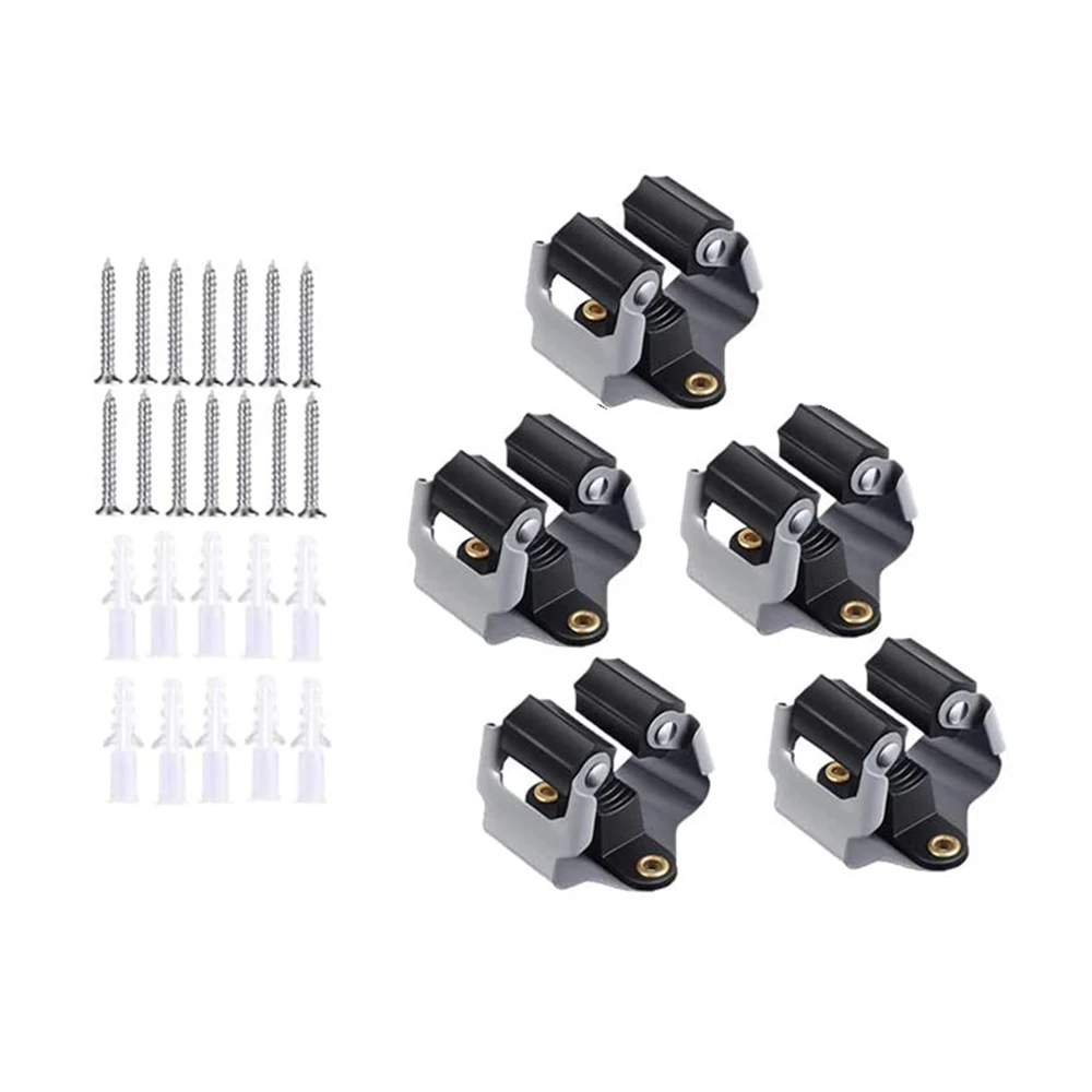 5Pcs Broom Holder Wall Mount Mop and Broom Holder Garden Tool Organizer Brush Storage Hanger Rack for Bathroom Garden
5Pcs Broom Holder Wall Mount Mop and Broom Holder Garden Tool Organizer Brush Storage Hanger Rack for Bathroom Garden