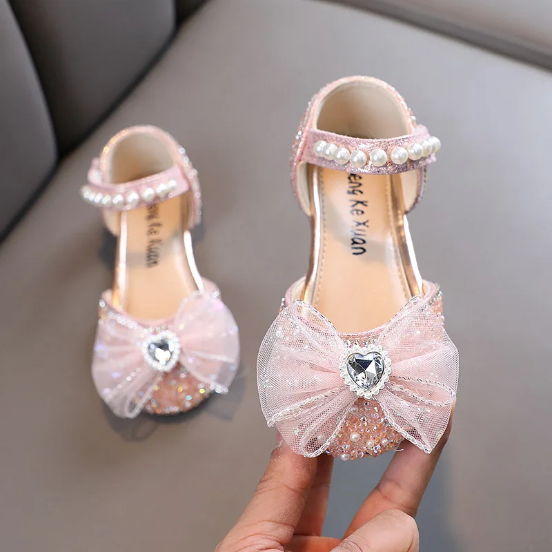 New Spring Kids Shoes Summer Children's Pearl Bow Rhinestone Girl Princess Sandals Fashion Baby Non-slip Sandals H795
New Spring Kids Shoes Summer Children's Pearl Bow Rhinestone Girl Princess Sandals Fashion Baby Non-slip Sandals H795