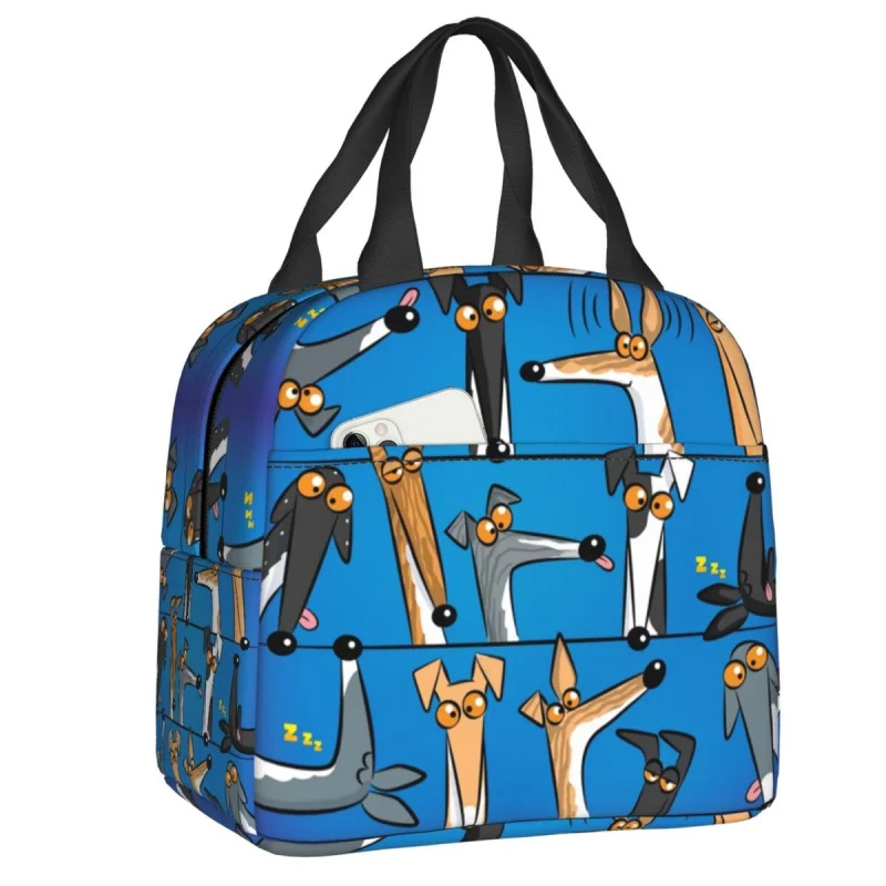 Whippet Dogsulated Lunch Bags for Women Leakproof Greyhound Sighthound Cooler Thermal Lunchte Office Picnic Travel
Whippet Dogsulated Lunch Bags for Women Leakproof Greyhound Sighthound Cooler Thermal Lunchte Office Picnic Travel