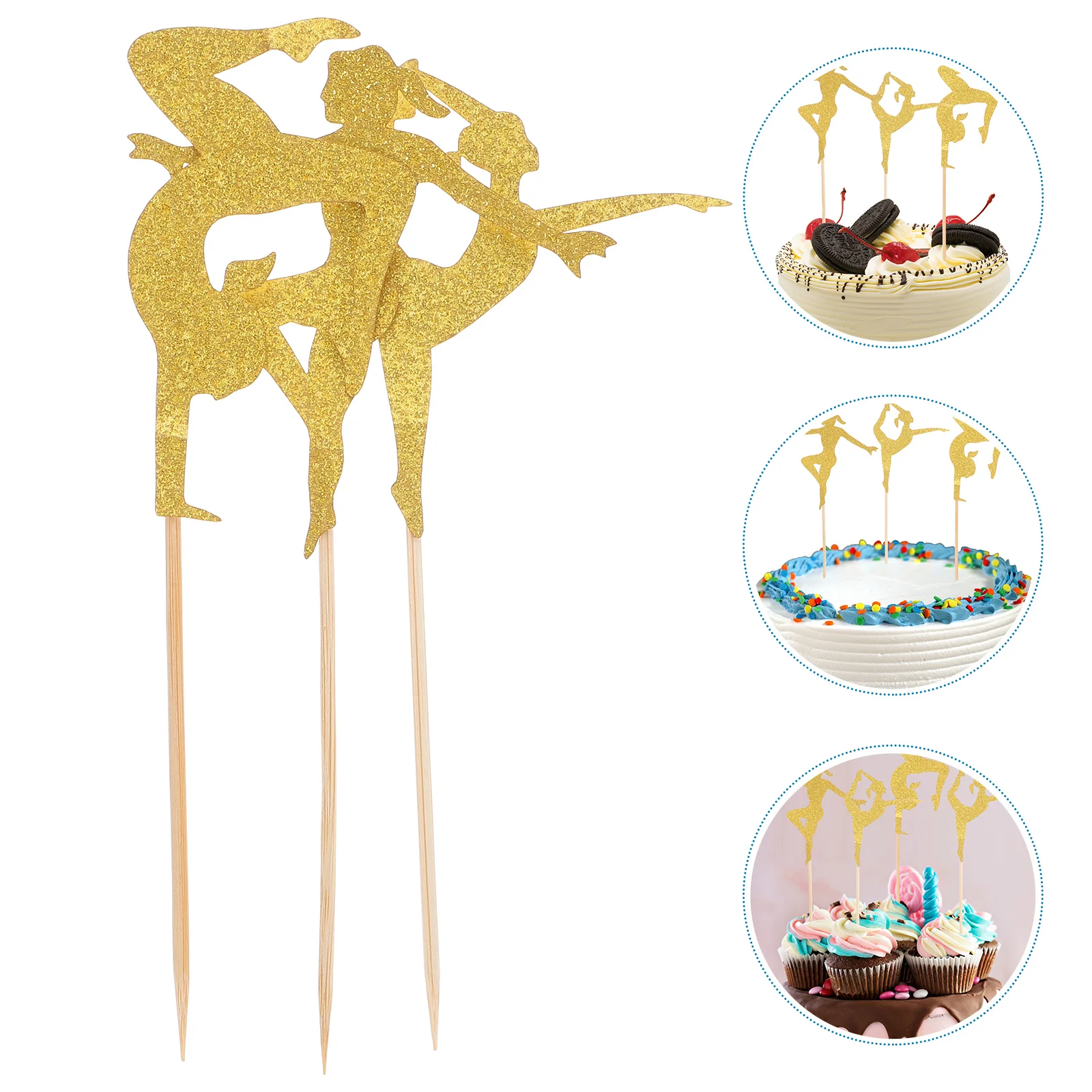 Cupcake Toppers Cake Party Gymnastic Picks Gymnastics Decoration Birthday Topper Theme Ornaments Baby Decorations Girls Supplies
Cupcake Toppers Cake Party Gymnastic Picks Gymnastics Decoration Birthday Topper Theme Ornaments Baby Decorations Girls Supplies