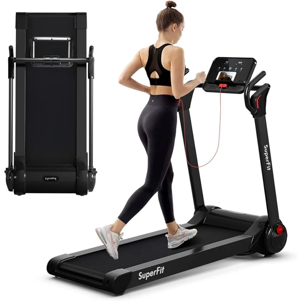 2.25 HP Running Machine W/LED Display Fitness Treadmill Machine for Exercise Benches Device Holder Foldable Electric Treadmill
2.25 HP Running Machine W/LED Display Fitness Treadmill Machine for Exercise Benches Device Holder Foldable Electric Treadmill