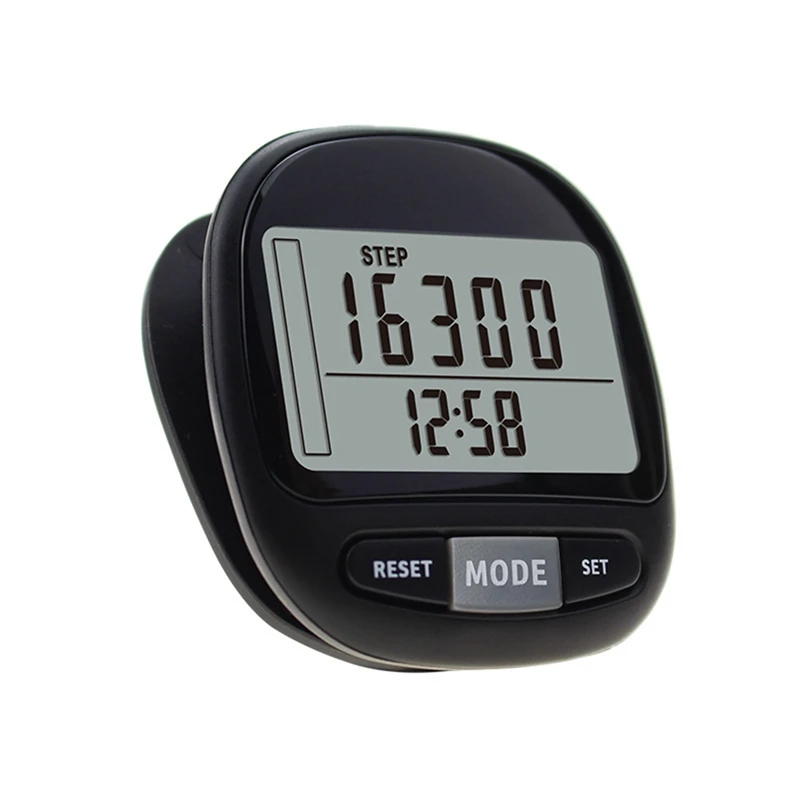 3D Pedometer For Walking With Clip And Strap,7 Days Memory. Accurate Step Counter For Men Women & Kids
3D Pedometer For Walking With Clip And Strap,7 Days Memory. Accurate Step Counter For Men Women & Kids