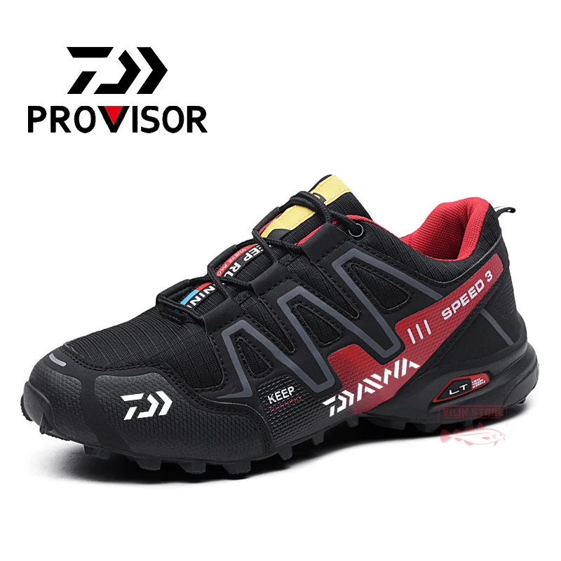 New Dawa Men's Fishing Shoes Sneakers Non-Slip Waterproof Outdoor Hiking Shoes Daiwa Men Walking Mountaineering Off-road Shoes
New Dawa Men's Fishing Shoes Sneakers Non-Slip Waterproof Outdoor Hiking Shoes Daiwa Men Walking Mountaineering Off-road Shoes