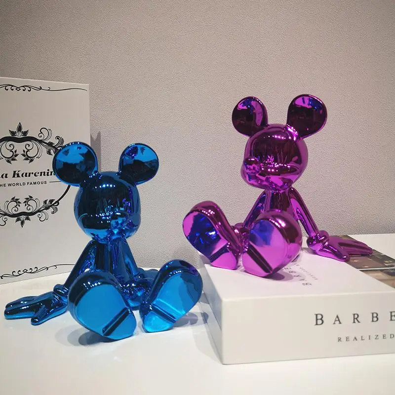 Disney Микки Маус украшения подвижные Микки Мультяшные фигурки смоляная скульптура Модный магазин украшения для дома подарки
Disney Микки Маус украшения подвижные Микки Мультяшные фигурки смоляная скульптура Модный магазин украшения для дома подарки