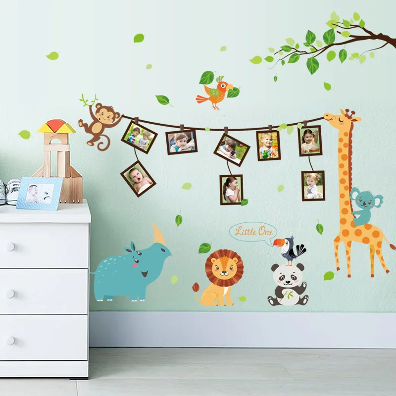 Large Tree Branch Photo Frame Wall Stickers Cartoon Forest Lion Giraffe Panda Wall Stickers Entrance Way Photos of Wall Sofa
Large Tree Branch Photo Frame Wall Stickers Cartoon Forest Lion Giraffe Panda Wall Stickers Entrance Way Photos of Wall Sofa