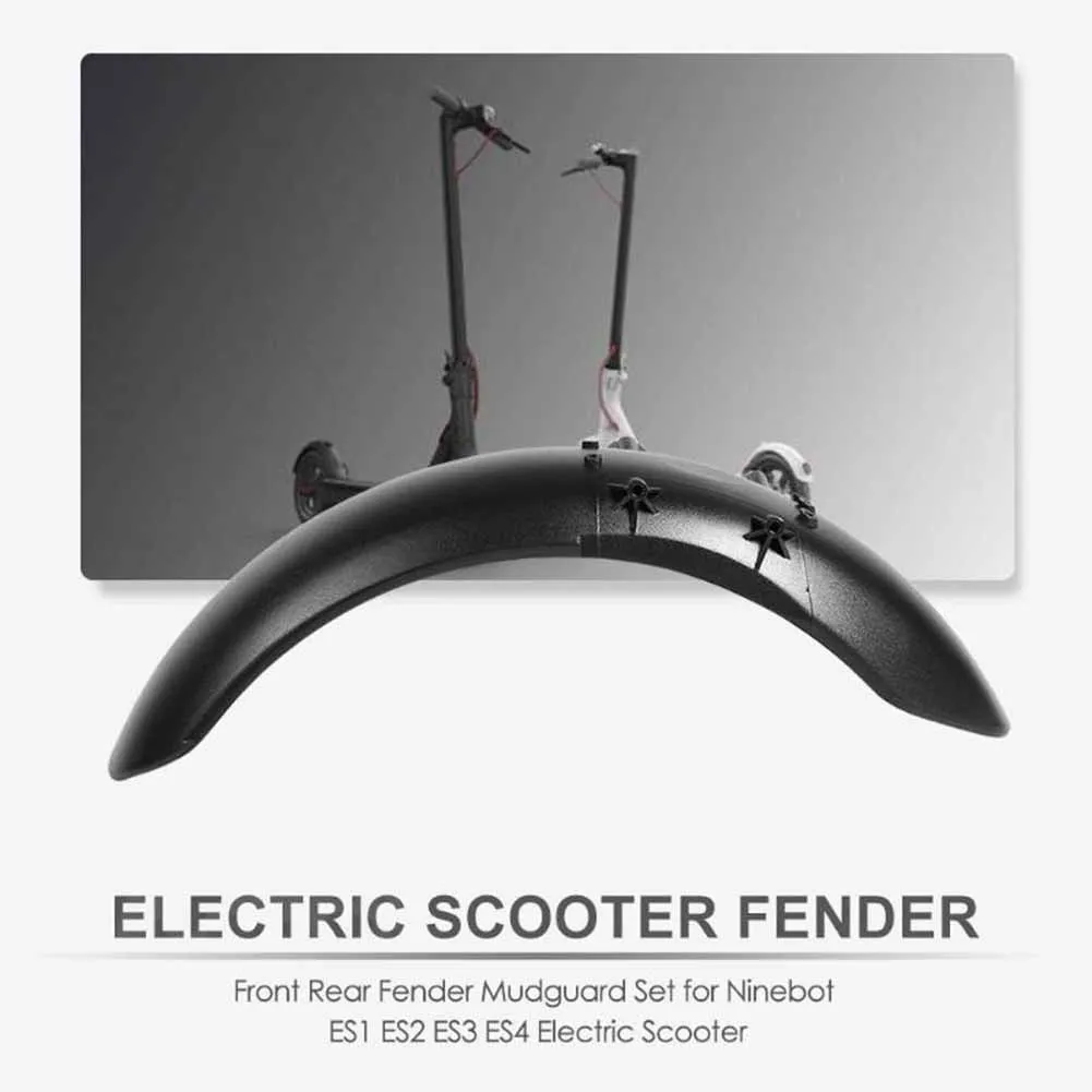 Part Front Fender Mud Guard Plastic Replacement Attachment Black Electric Scooter For Ninebot ES1 ES2 ES3 ES4 Scooter
Part Front Fender Mud Guard Plastic Replacement Attachment Black Electric Scooter For Ninebot ES1 ES2 ES3 ES4 Scooter