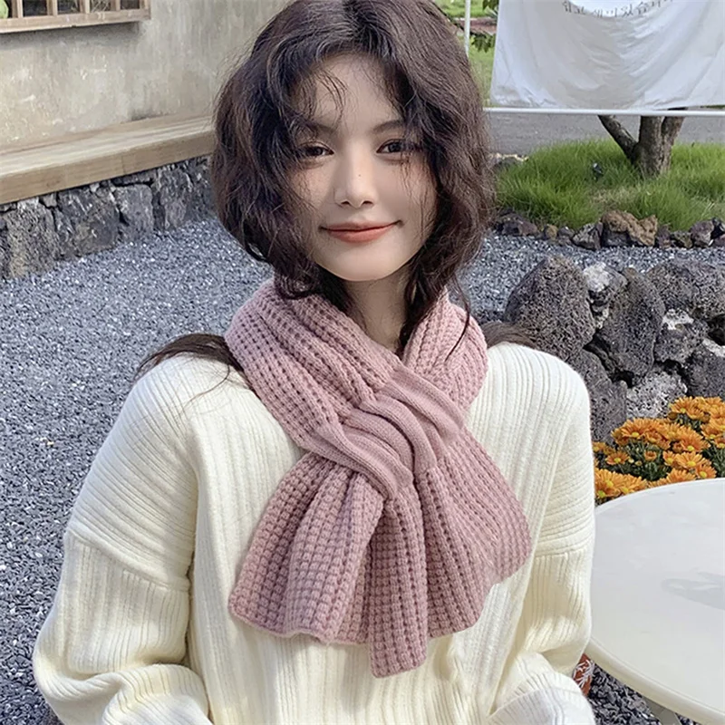 2023 Winter Warm Knitted Scarf for Women Fashion Solid Skinny Cashmere Foualrd Neck Tie Female Small Long Neckerchief Echarpe
2023 Winter Warm Knitted Scarf for Women Fashion Solid Skinny Cashmere Foualrd Neck Tie Female Small Long Neckerchief Echarpe