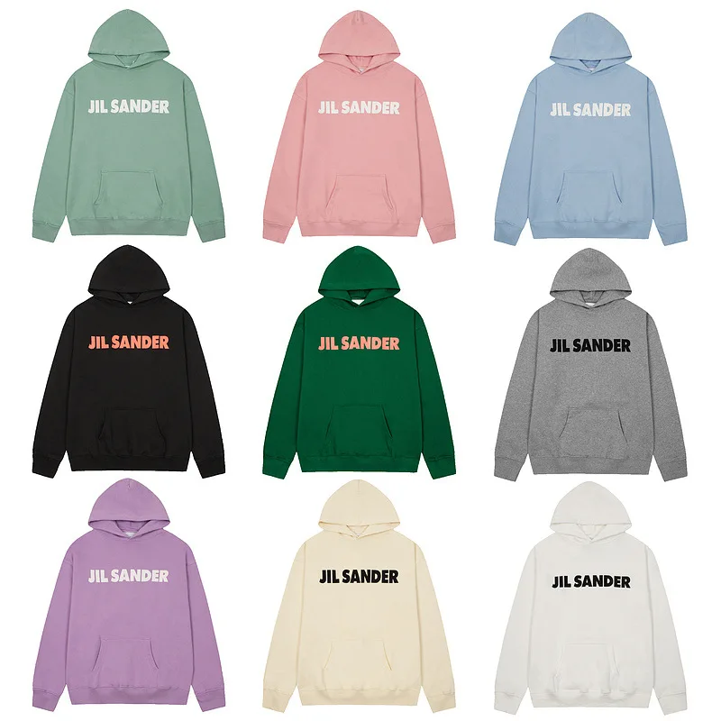 Jil Sander Hoodie Men Women Autumn Fashion 22SS Men's Solid Color Classic Letters Print Oversized Harajuku Sweatshirts Pullover
Jil Sander Hoodie Men Women Autumn Fashion 22SS Men's Solid Color Classic Letters Print Oversized Harajuku Sweatshirts Pullover