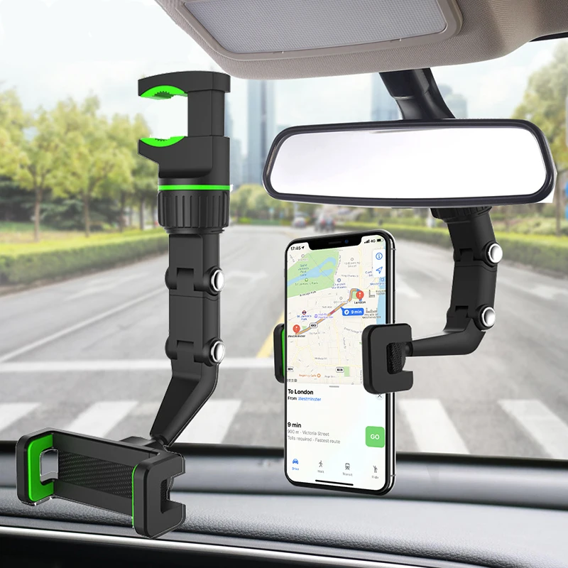 Car Phone Holder Mount for Rearview Mirror Seat Back Headrest Hanging Clip Mobile Phone Support Stand Adjustable Bracket
Car Phone Holder Mount for Rearview Mirror Seat Back Headrest Hanging Clip Mobile Phone Support Stand Adjustable Bracket